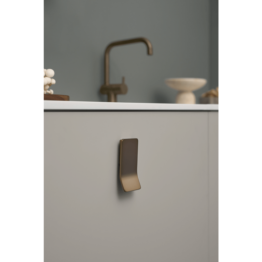 Poignée Leaf_Or brossé