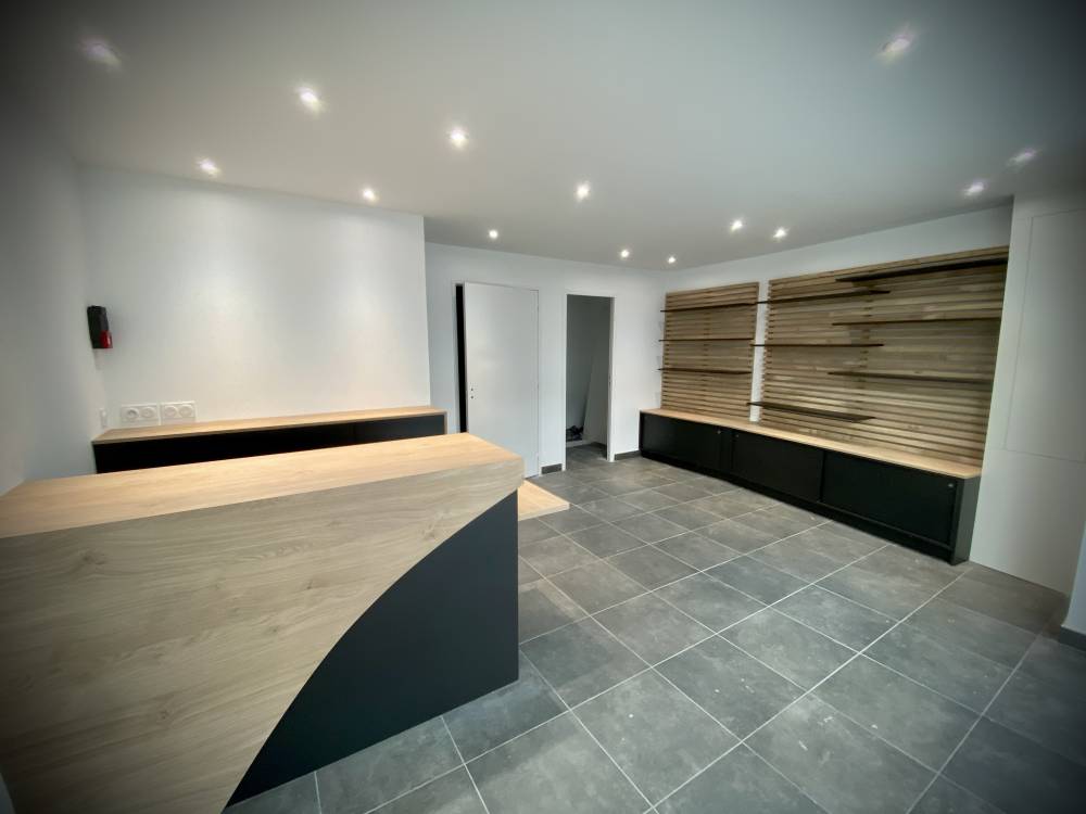 Aménagement d'un magasin