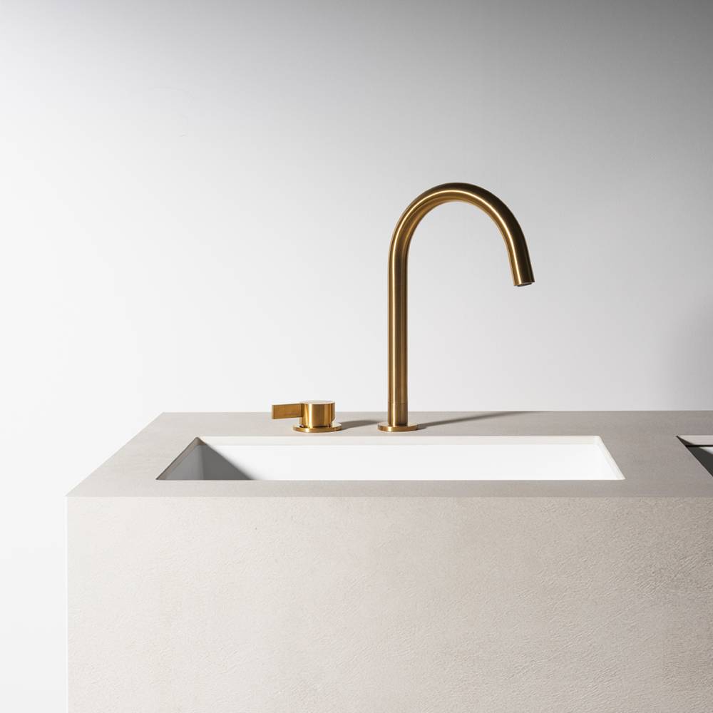 Mitigeur à commande déportée Ceno_Or brossé